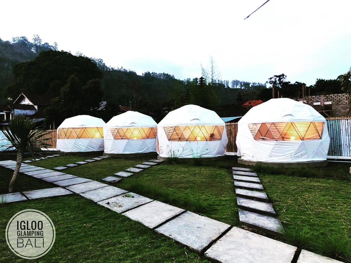 ホテル Igloo Glamping Bali Kintamani エクステリア 写真