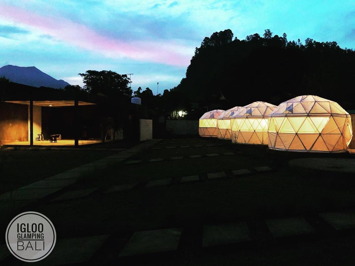 ホテル Igloo Glamping Bali Kintamani エクステリア 写真