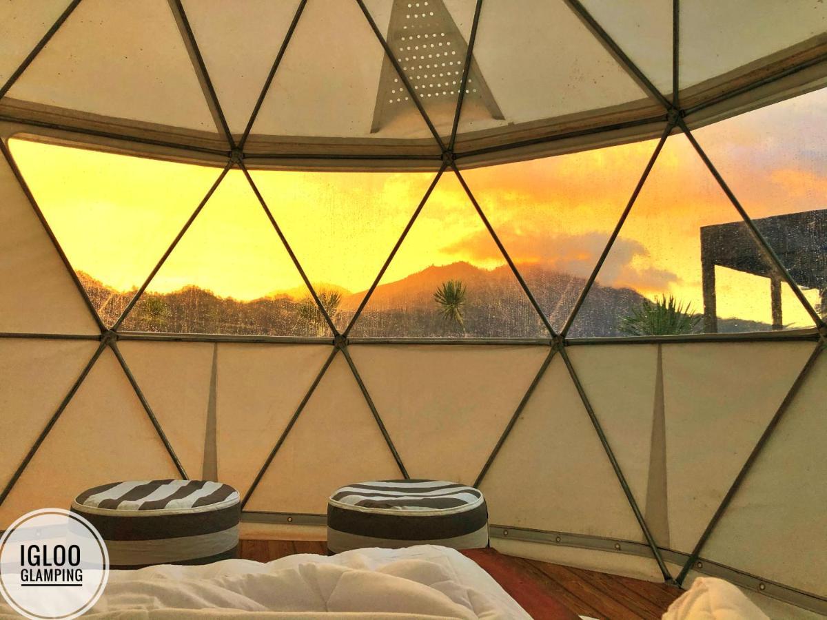 ホテル Igloo Glamping Bali Kintamani エクステリア 写真
